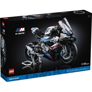 LEGO® Spielbausteine BMW M 1000 RR (42130), LEGO® Technic, (Klemmbausteine, Vom Reifen bis zur Windschutzscheibe wurde kein Detail übersehen), Maßstab 1:5 mit authentische Details