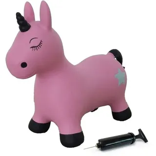 Jamara - Hüpftier Einhorn pink mit Pumpe