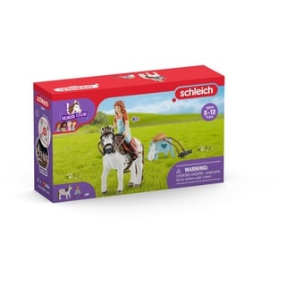 Schleich Horse Club Mia & Spotty Spielfiguren-Set | Pädagogisches Spielzeug für Kinder | Rollenspiel & Kreativität | 5-12 Jahre