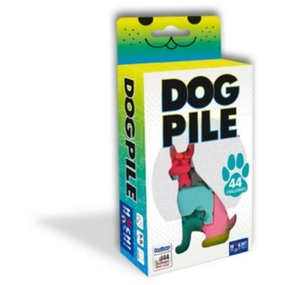Huch! Spiel, Familienspiel 880598 - Dog Pile, Kartenspiel, Rätselspiel bunt
