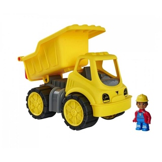 BIG Spielzeug-Kipper Power Worker Midi Kipper, mit Spielfigur Spielzeugauto für Kinder ab 2 Jahren gelb