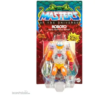 Mattel MATTHKM69 - Masters of the Universe Origins Actionfigur Roboto 14 cm