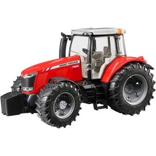 Bruder® Spielzeug-Traktor Massey Ferguson 7600 34 cm (03046), Made in Europe rot