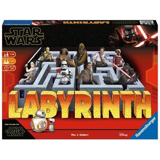 Ravensburger Spiele 26137- Das verrückte Labyrinth mit den Figuren aus STAR WARS IX- ein Spieleklassiker für die ganze Familie