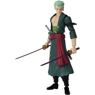 BANDAI – Anime Heroes – One Piece – Anime Heroes Figur 17 cm – Lorenor Zorro – 36932