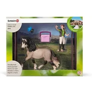 SCHLEICH 42270 Pferdepflegeset, Andalusier