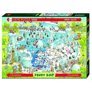 Heye Standardpuzzle 1000 Teile - Degano Zoo Polar Habitat