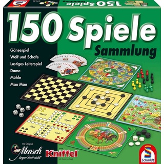 Schmidt Spiele Spiel, Familienspiel 150er Spielesammlung grün 49141