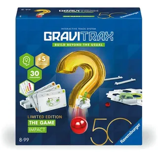 Ravensburger GraviTrax The Game Impact 50 Jahre - Logikspiel für Kugelbahn Fans Konstruktionsspielzeug für Kinder ab 8 Jahren / Ravensburger Spielever