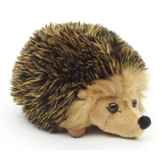 Uni-Toys - Igel Gold-braun - 15 cm (Länge) - Plüsch-Waldtier - Plüschtier, Kuscheltier