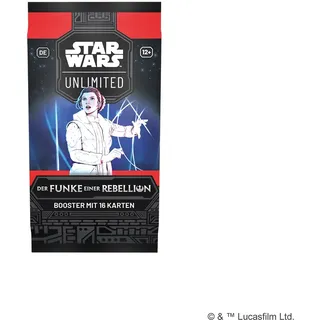 Star Wars: Unlimited TCG Der Funke einer Rebellion BOOSTER PACK - schnelles Trading Card Game, Alter 12+, 2 Spieler, 20 Minuten, von Fantasy Flight Games, Deutsch