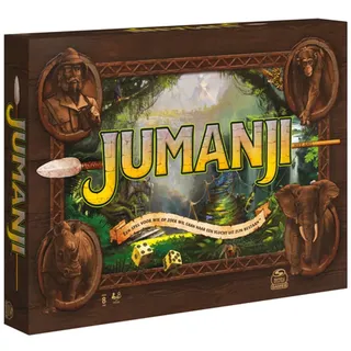 Jumanji: Das Spiel, die neueste Ausgabe des klassischen Abenteuer-Brettspiels für Kinder und Familien, Brettspiel, Rennen, 8 Jahr(e)