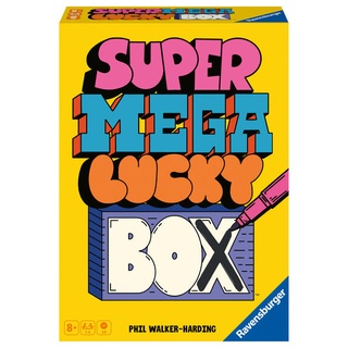 Ravensburger 27367 - Super Mega Lucky Box - Schnelles Flip & Write Spiel für Erwachsene und Kinder ab 8 Jahren für Spieleabende mit Freunden oder ...