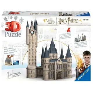 Ravensburger Puzzle - 3D Puzzle - Harry Potter Hogwarts Schloss - Astronomieturm - 540 Teile