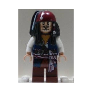 LEGO Piraten der Karibik: Captain Jack Sparrow Mini-Figurine