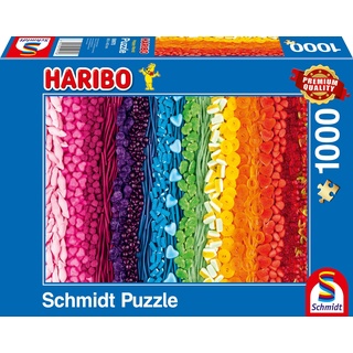 Schmidt Spiele 59970 Haribo, Happy World, 1000 Teile Puzzle