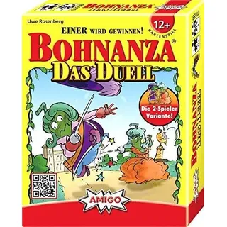 AMIGO AMI01658 - Bohnanza: Das Duell, 2-Spieler-Variante, Kartenspiel Einer wird gewinnen! Die 2-Spieler Variante!