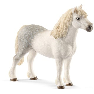 schleich 13871 Welsh-Pony Hengst, für Kinder ab 3+ Jahren, FARM WORLD - Spielfigur