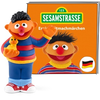 tonies Hörfigur für Toniebox, Sesamstraße – Ernie, Hörspiel mit Liedern für Kinder ab 3 Jahren, Spielzeit ca. 45 Minuten