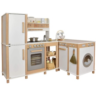 Neu Sun Kinderküche Flexi - Weiss/Spielküche aus Holz mit vielen Kombinationsmöglichkeiten