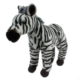 Uni-Toys Kuscheltier Kuscheltier Zebra 31 cm stehend