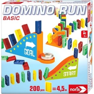 Noris Spiel Familienspiel Aktionsspiel Domino Run Basic 606062022