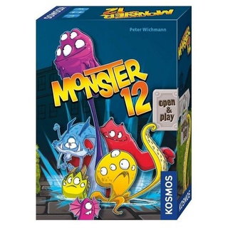 KOSMOS Verlag Spiel, Familienspiel FKS6806880 - Monster 12, Karten-/Würfelspiel, 2-5..., Lernspiel bunt