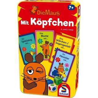 Schmidt Spiele Spiel, Schmidt Spiele Reisespiel Wissenspiel Mit Köpfchen Die Maus 51255