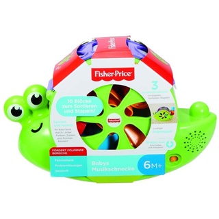Fisher-Price - interaktives Spielzeug mit Musik, Lichtern und Formen zum Entdecken, fördert die Feinmotorik und sensorische Entwicklung, für Babys ab 6 Monaten, FRB88
