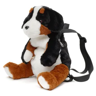 Uni-Toys - Rucksack aus Plüsch (Berner Sennenhund) - 35 cm (Höhe) - Plüschtier, Kuscheltier