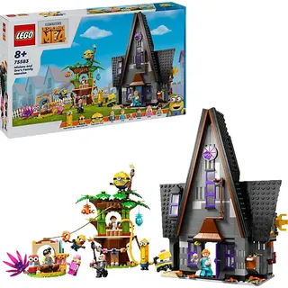 LEGO Despicable Me 75583 Familienvilla von Gru und den Minions Bausatz, Mehrfarbig