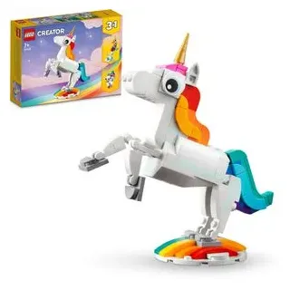 LEGO Creator 3in1 31140 Magisches Einhorn, ab 7 Jahre, 145 Teile