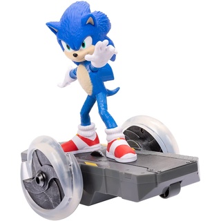 Sonic The Hedgehog 409244 Speed Auto Sonic R/C Fahrzeug mit Fernbedienung, Blau