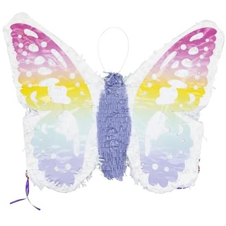 Schmetterling Pinata weiß pastell erweiterbar