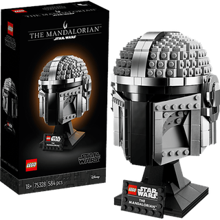 LEGO Star Wars 75328 Mandalorianer Helm Bausatz, Mehrfarbig