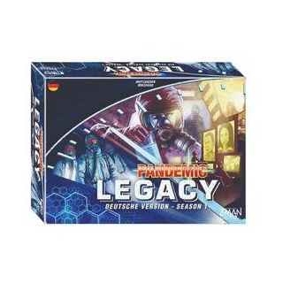 691170 - Pandemic Legacy - Season 1 Blau, 2-4 Spieler, ab 14 Jahren (DE-Ausgabe)