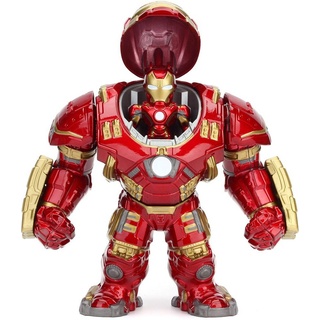 JADA Actionfigur Marvel Hulkbuster + Ironman Figur, aus Metall rot