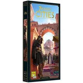 Repos Production, 7 Wonders 2nd Edition: Cities Expansion, Board Game, Ages 10+, 3 to 7 Players, 30 Minutes Playing Time