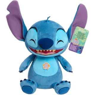 Just Play Disney Stitch Crack Me Up Plüschpuppe, 28 cm Plüsch, Kinderspielzeug ab 3 Jahren