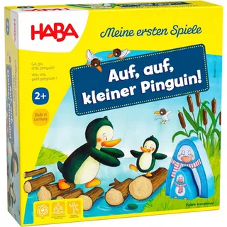 Haba Spiel Kinderspiel Würfel ersten Spiele Auf, auf kleiner Pinguin 1307056001