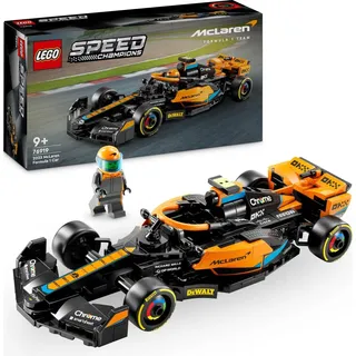 LEGO Speed Champions McLaren Formel 1 Rennwagen 2023, Spielzeug für Kinder ab 9 Jahren, Jungen und Mädchen, die gerne selbstständig spielen, bau... - Beige