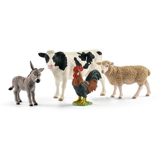 Schleich - Tierfiguren, Farm World Starter-Set; 42385