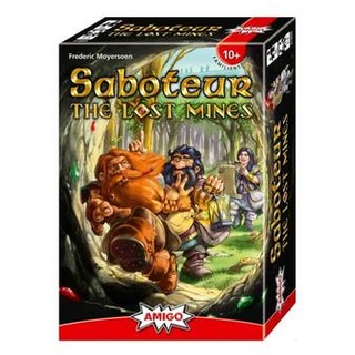 01800 - Saboteur - The Lost Mines, Brettspiel, für 3-10 Spieler, ab 8 Jahren