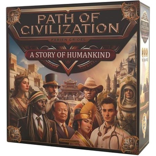 Asmodée CAPD0003 - Path of Civilization, Brettspiel, für 1-5 Spieler, ab 14 Jahren (DE-Ausgabe) (Deutsch)