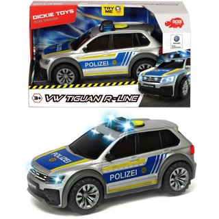 Dickie Toys 203714013 VW Tiguan Police für Kinder ab 3 Jahren