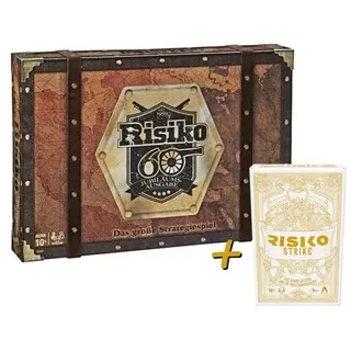 Risiko BUNDLE - 60 Jahre Jubiläums-Ausgabe + Strike Kartenspiel