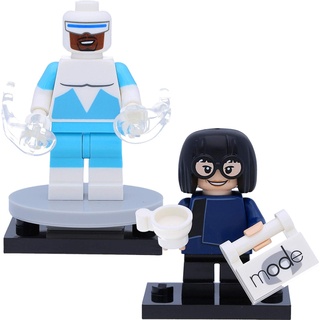 LEGO 71024 Disney Serie 2 Minifiguren: #17 Edna Mode und #18 Frozone (The Incredibles / Die Unglaublichen)