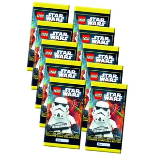 Blue Ocean Sammelkarte Lego Star Wars Karten Trading Cards Serie 4 - Die Macht Sammelkarten, Lego Star Wars Serie 4 - 10 Booster Karten