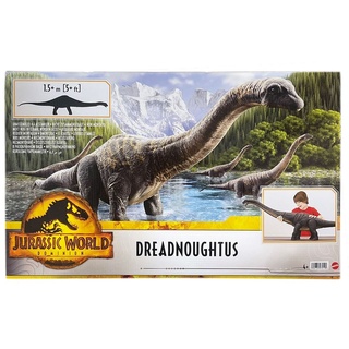 Mattel HHK92 - Jurassic World - Spielfigur, Dreadnoughtus über 1,5 Meter