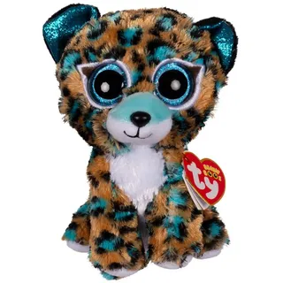 Ty® Kuscheltier Ty Beanie Boo - Cobalt Leopard 15 cm (NEU & OVP)